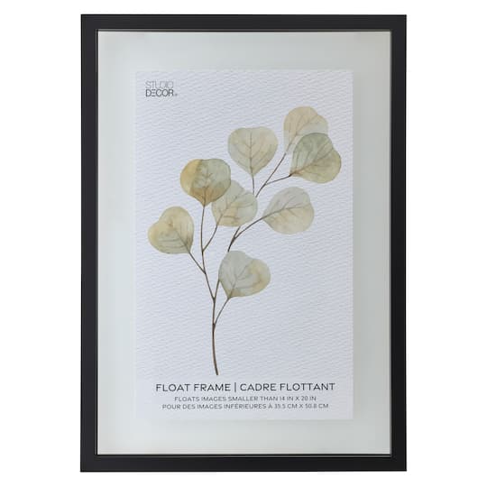 8 Pack: Black Float Frame by Studio Décor